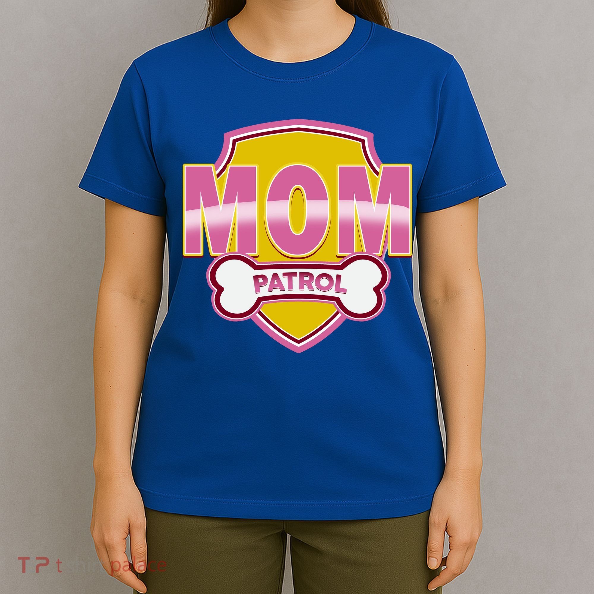 Mom Patrol Dog Mom T-Shirt