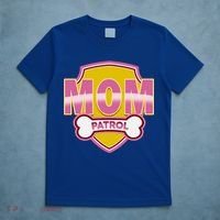 Mom Patrol Dog Mom T-Shirt thumb 5