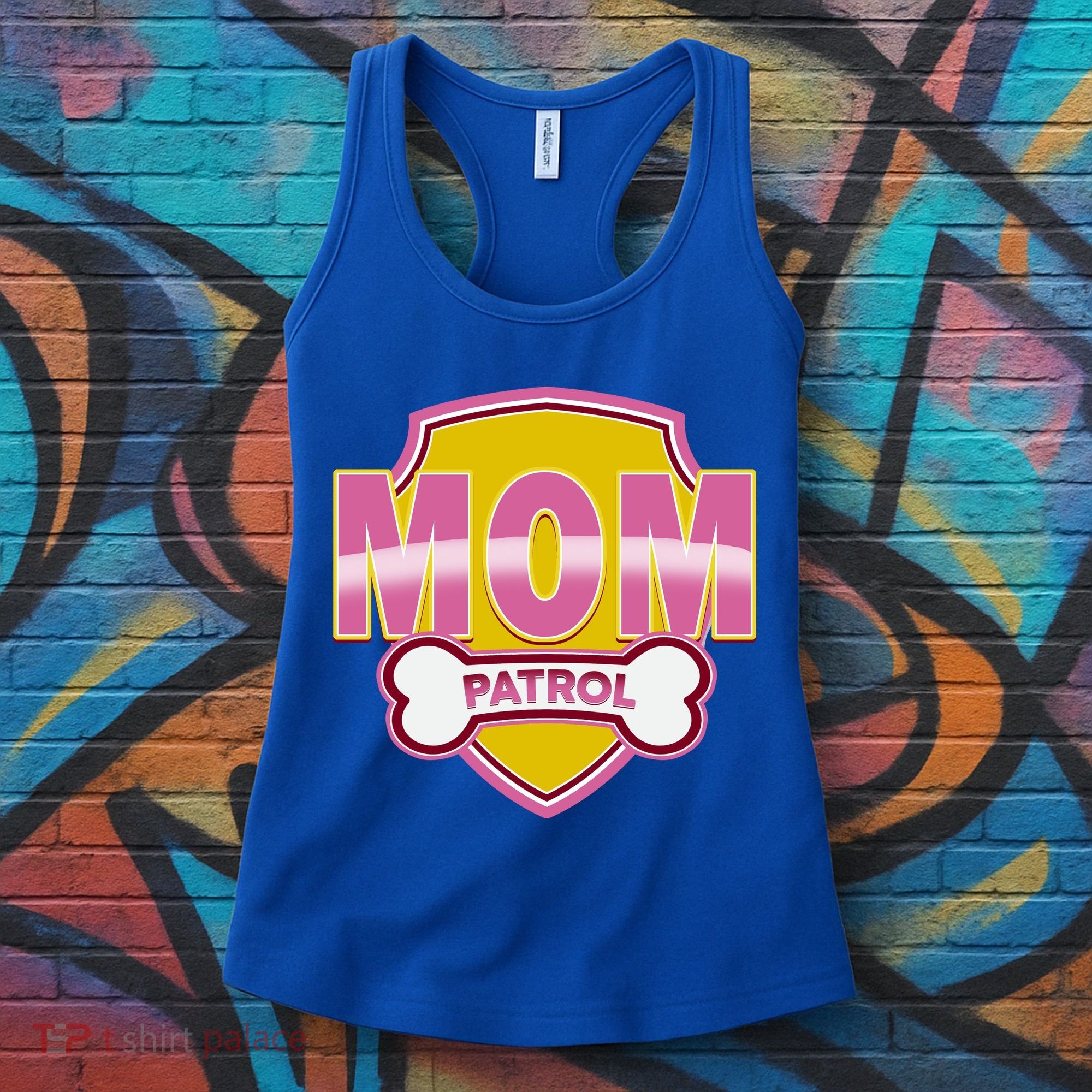 Mom Patrol Dog Mom Women's Tank Top