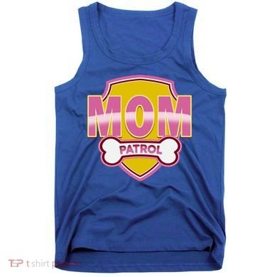 Mom Patrol Dog Mom Tank Top
