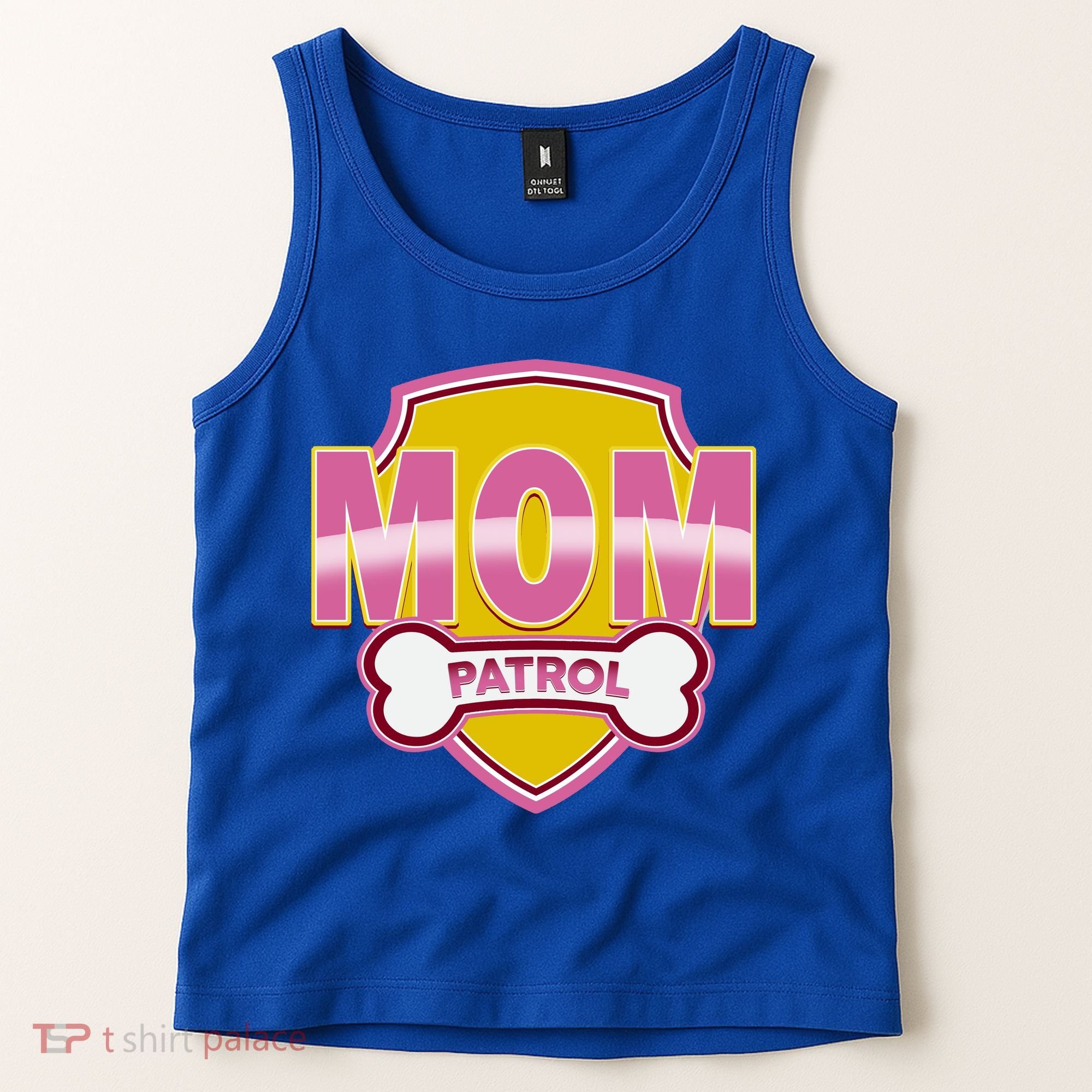 Mom Patrol Dog Mom Tank Top