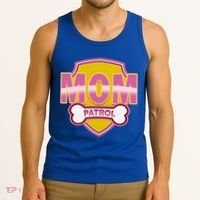 Mom Patrol Dog Mom Tank Top thumb 3