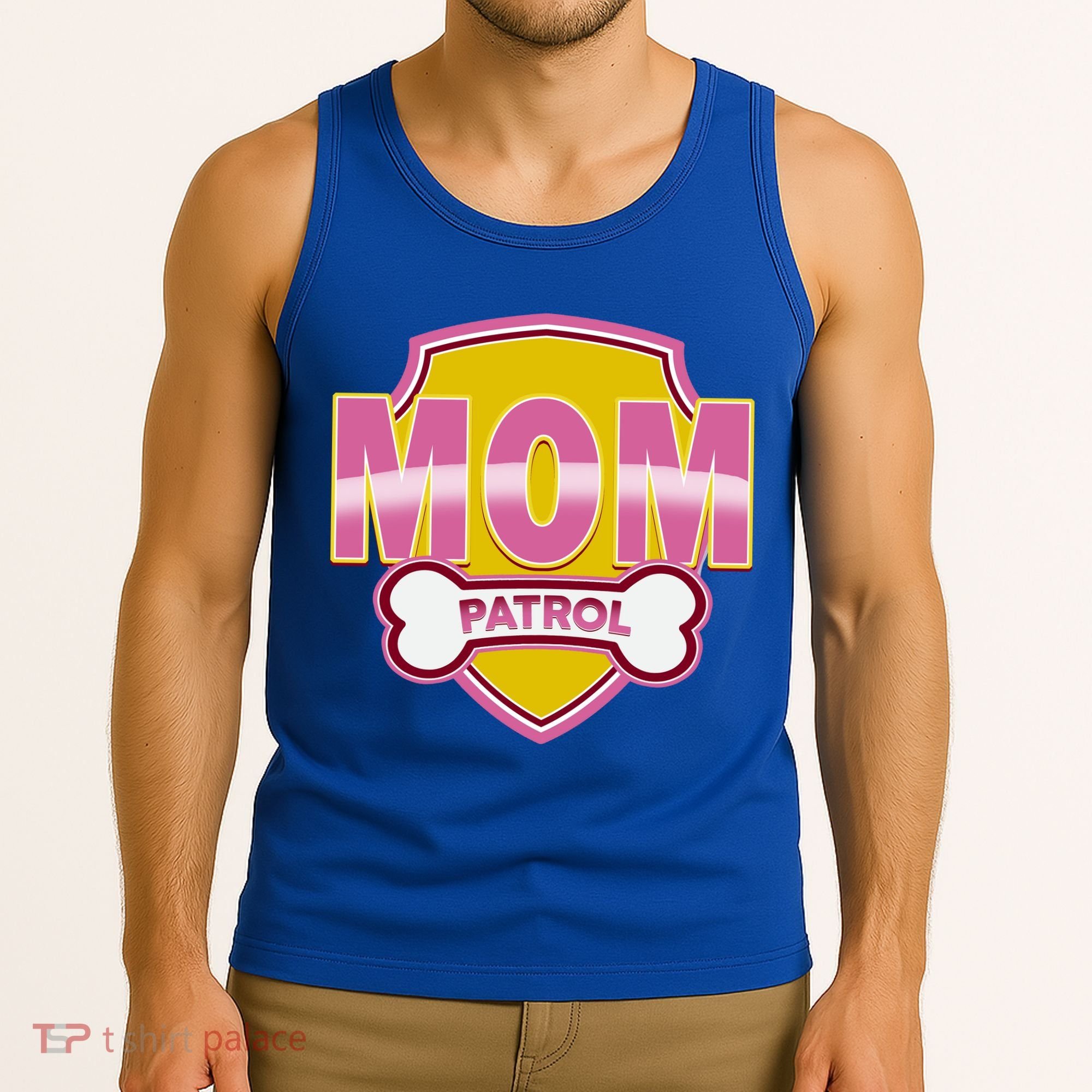 Mom Patrol Dog Mom Tank Top