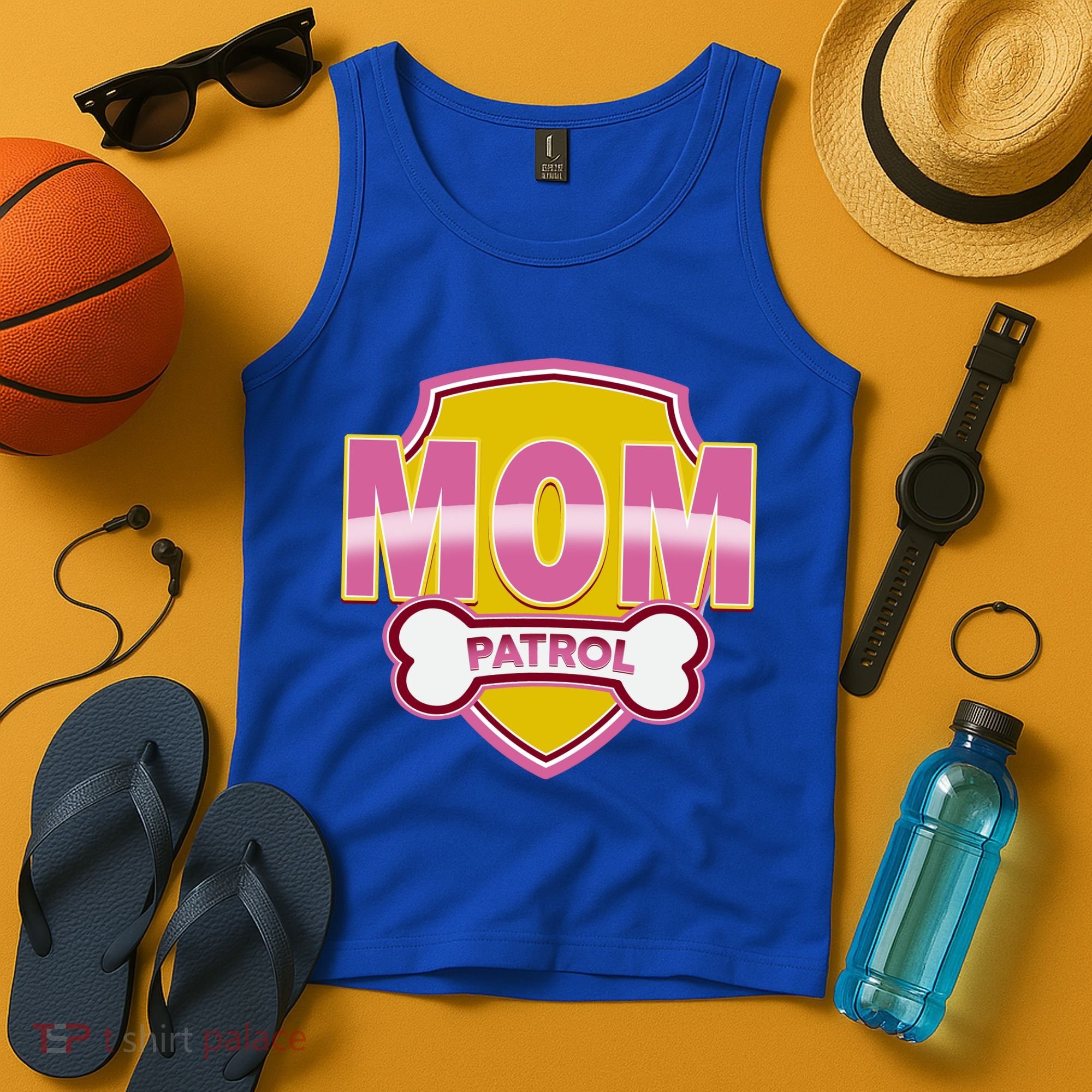 Mom Patrol Dog Mom Tank Top