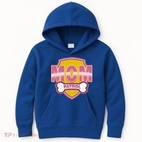 Mom Patrol Dog Mom Kids Hoodie thumb 0