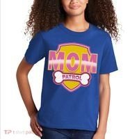 Mom Patrol Dog Mom Kids T-Shirt thumb 2