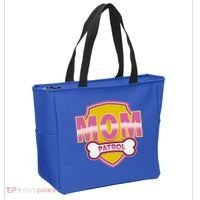 Mom Patrol Dog Mom Tote Bag thumb 2