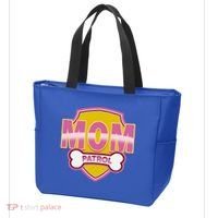 Mom Patrol Dog Mom Tote Bag thumb 3