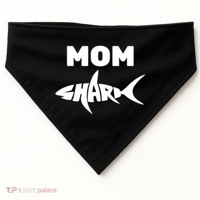 Mom Shark USA-Made Doggie Bandana