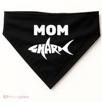 Mom Shark USA-Made Doggie Bandana thumb 0