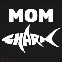 Mom Shark Bucket Hat thumb 4