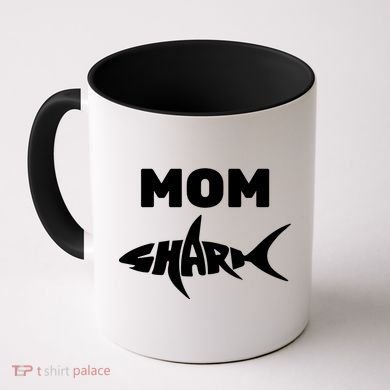 Mom Shark Coffee Mug