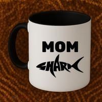 Mom Shark Coffee Mug thumb 2