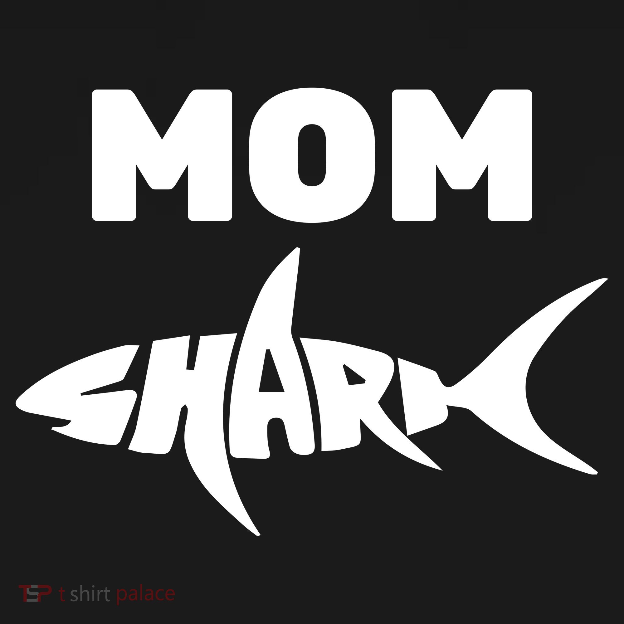 Mom Shark Ornament