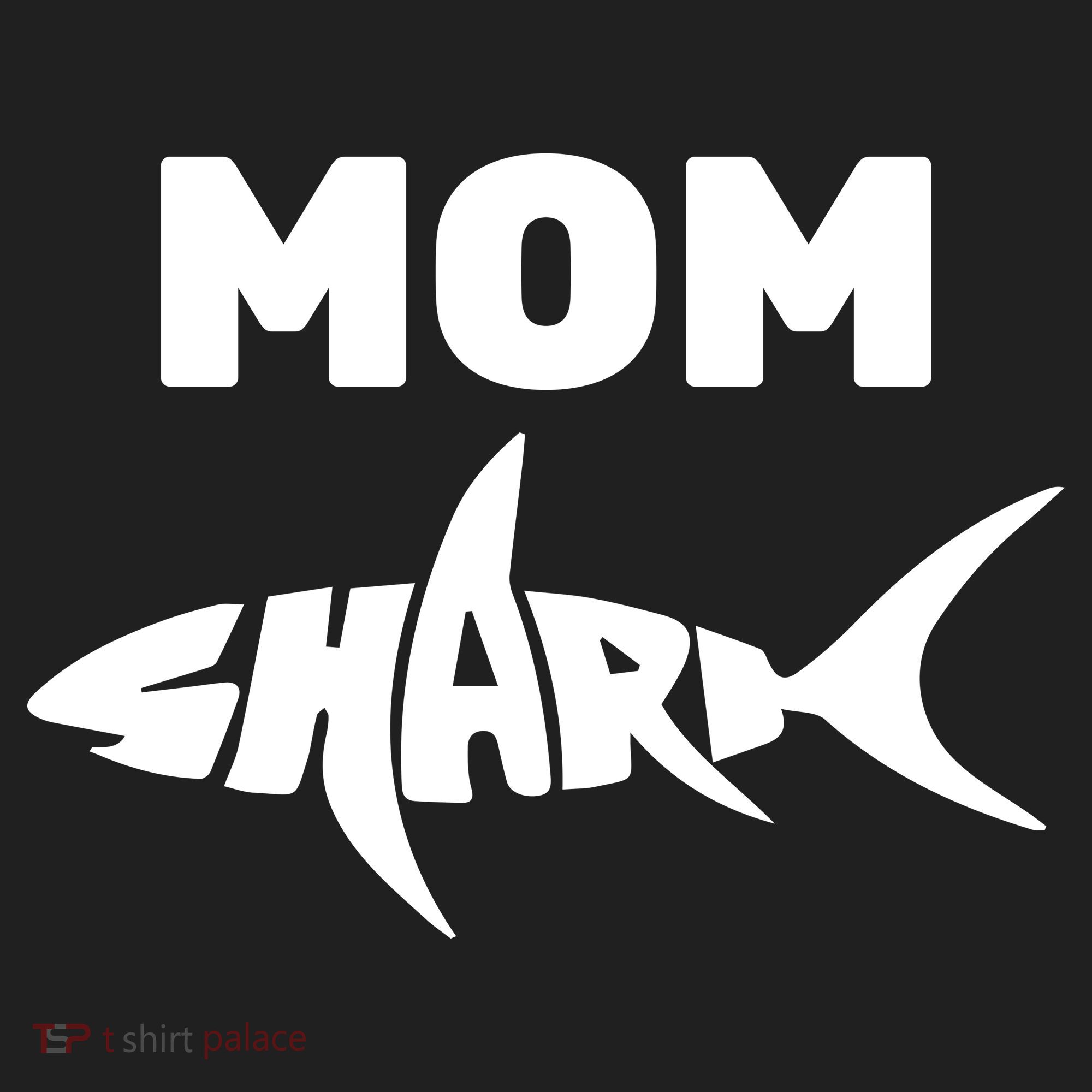 Mom Shark Golf Towel