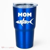Mom Shark Tumbler thumb 0