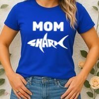 Mom Shark Women's T-Shirt thumb 2