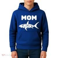 Mom Shark Kids Hoodie thumb 4