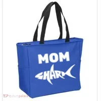 Mom Shark Tote Bag thumb 2