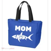 Mom Shark Tote Bag thumb 3