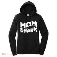 Mom Shark Funny Cute Women's Hoodie thumb 0