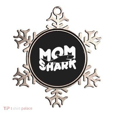 Mom Shark Funny Cute Ornament