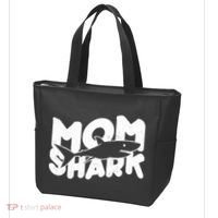 Mom Shark Funny Cute Tote Bag thumb 3