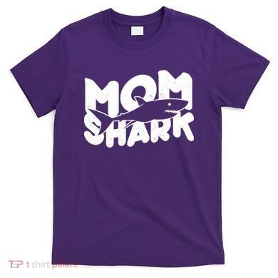 Mom Shark Funny Cute T-Shirt