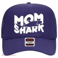 Mom Shark Funny Cute Hat thumb 0
