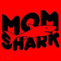 Mom Shark Funny Cute Santa Hat thumb 1