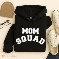Mom Squad Bold Text Logo Hoodie thumb 4