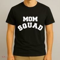 Mom Squad Bold Text Logo T-Shirt thumb 3