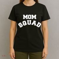 Mom Squad Bold Text Logo T-Shirt thumb 4