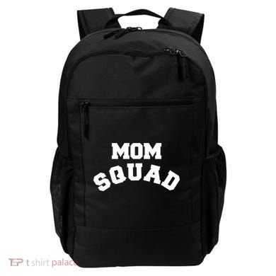 Mom Squad Bold Text Logo Backpack