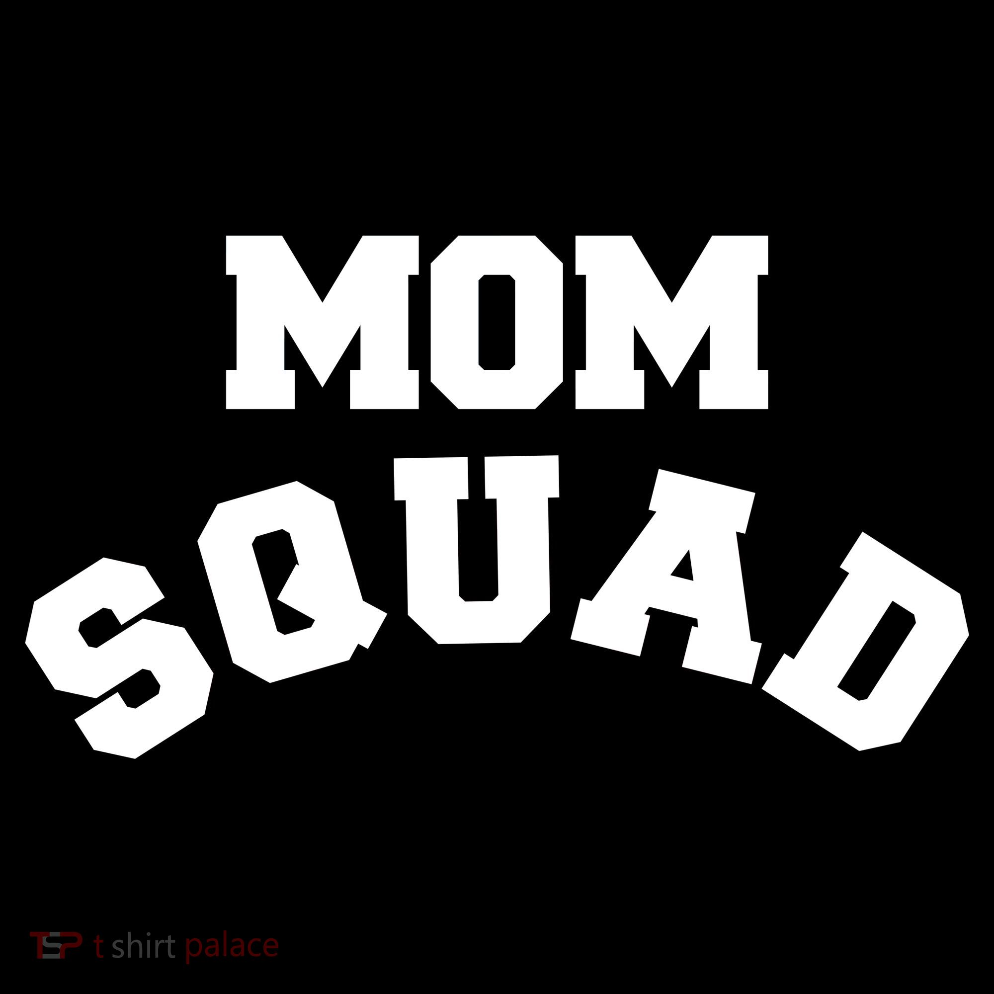 Mom Squad Bold Text Logo Bucket Hat