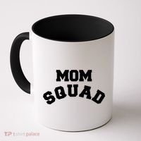 Mom Squad Bold Text Logo Coffee Mug thumb 0