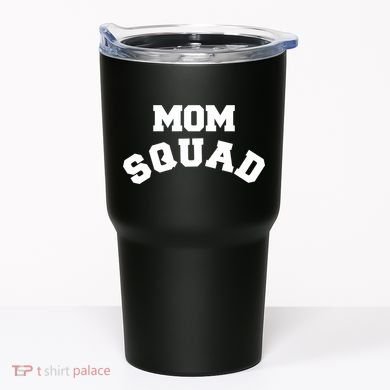 Mom Squad Bold Text Logo Tumbler