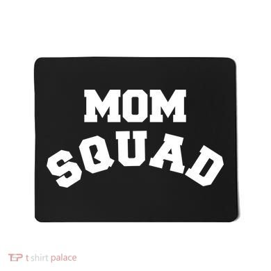 Mom Squad Bold Text Logo Mousepad