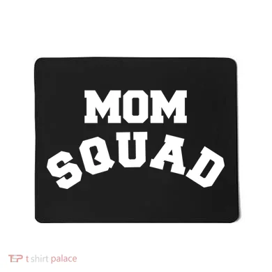 Mom Squad Bold Text Logo Mousepad