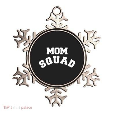 Mom Squad Bold Text Logo Ornament
