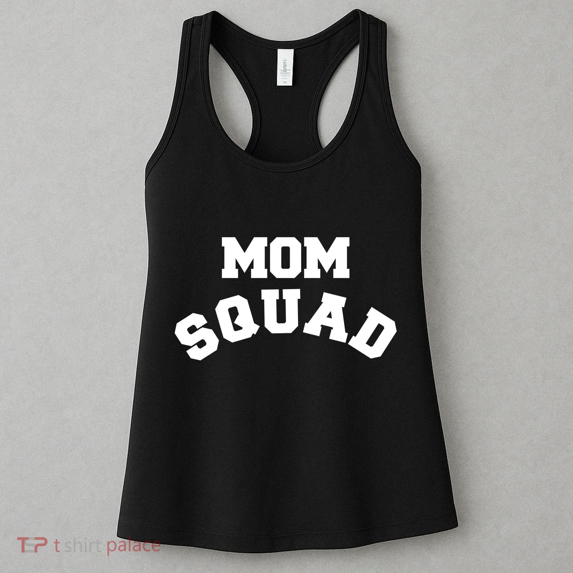 Mom Squad Bold Text Logo Women's Tank Top
