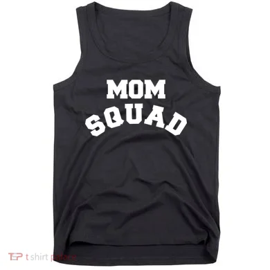 Mom Squad Bold Text Logo Tank Top