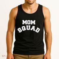 Mom Squad Bold Text Logo Tank Top thumb 3
