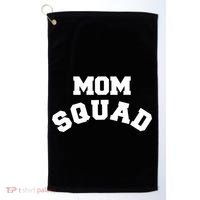 Mom Squad Bold Text Logo Golf Towel thumb 0