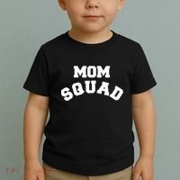Mom Squad Bold Text Logo Toddler T-Shirt thumb 2