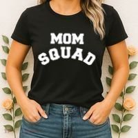 Mom Squad Bold Text Logo Women's T-Shirt thumb 2