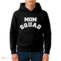 Mom Squad Bold Text Logo Kids Hoodie thumb 4