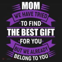 Mom The Best Gift For You Ornament thumb 1