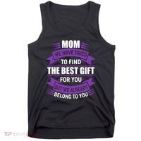 Mom The Best Gift For You Tank Top thumb 0