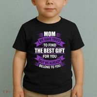 Mom The Best Gift For You Toddler T-Shirt thumb 2